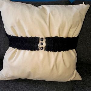 Womens Wide Elastic Waist Belt for Dresses Waistband Trimmer Stretch Cinch Belt